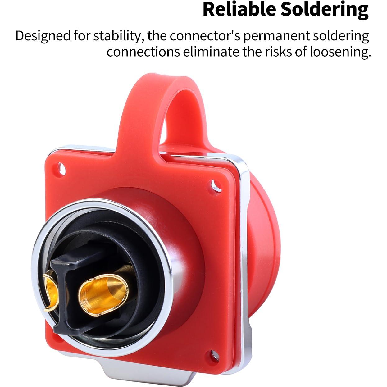 Conector Industrial CNLINKO DH-24 2 Pin IP68 Metal M24