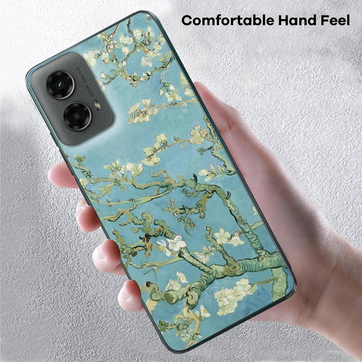 Funda delgada a prueba de golpes Van Gogh para Moto G 5G 2024