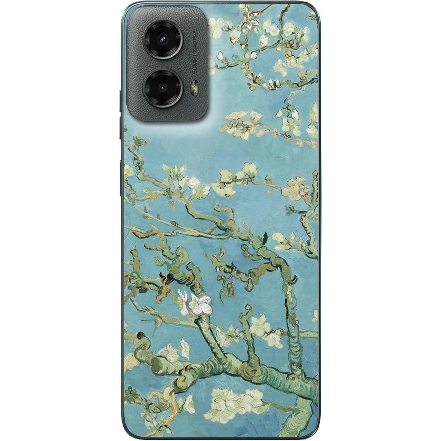 Funda delgada a prueba de golpes Van Gogh para Moto G 5G 2024