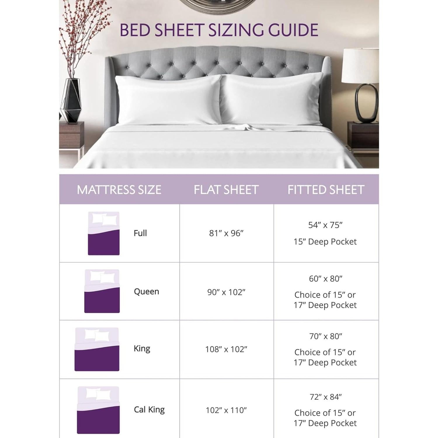 Sábana Ajustable de Seda 100% Mulberry Park Twin X-Larga 22 Momme