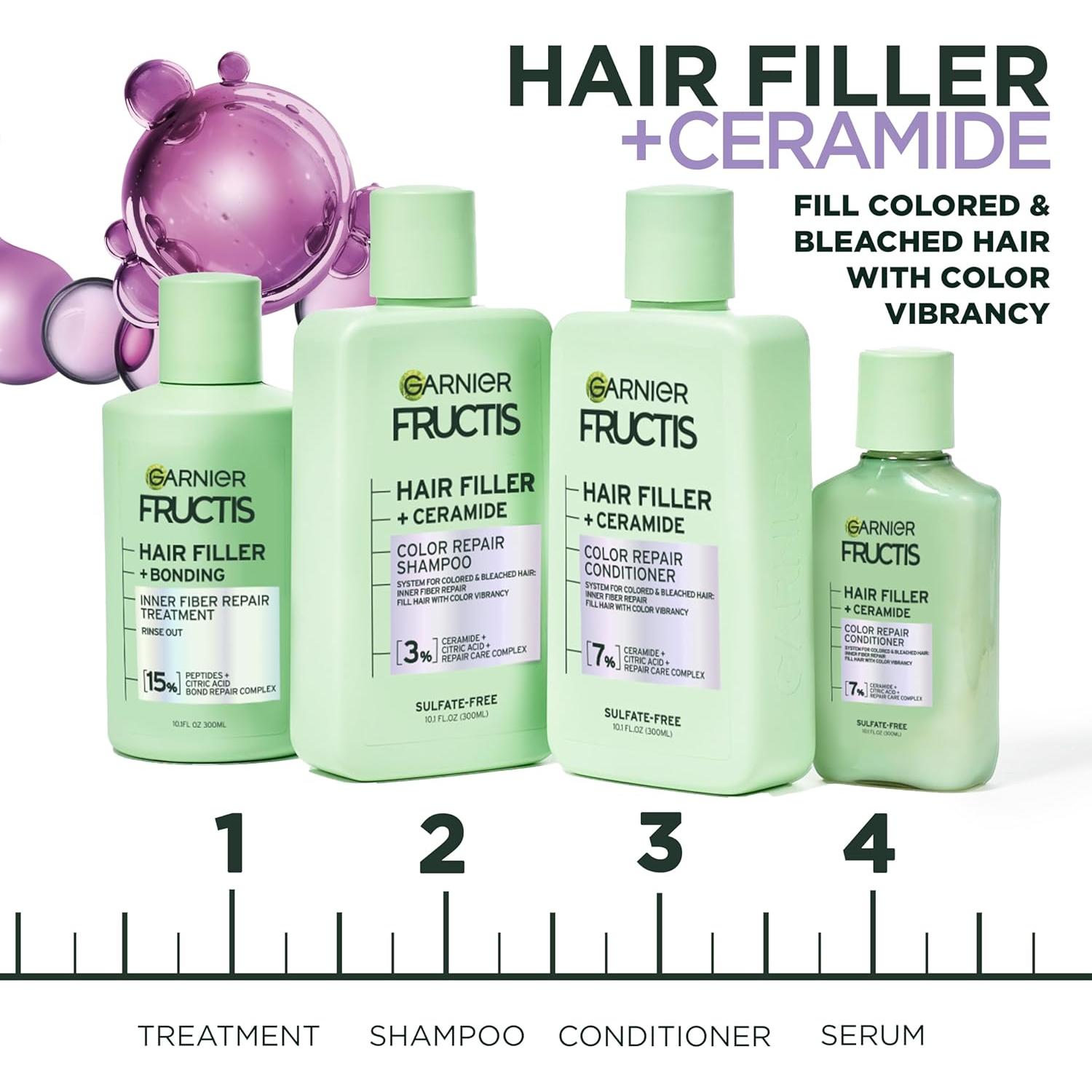 Sérum Reparador de Color Garnier Fructis 112 ml - Cabello Coloreado