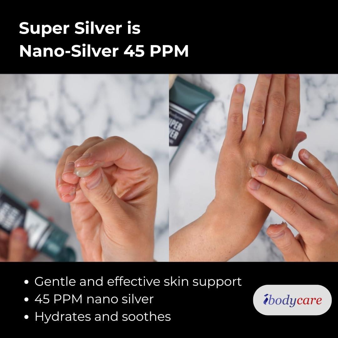 Gel de Plata Coloidal ibodycare 45 PPM 113 g - Hidratante y Calmante