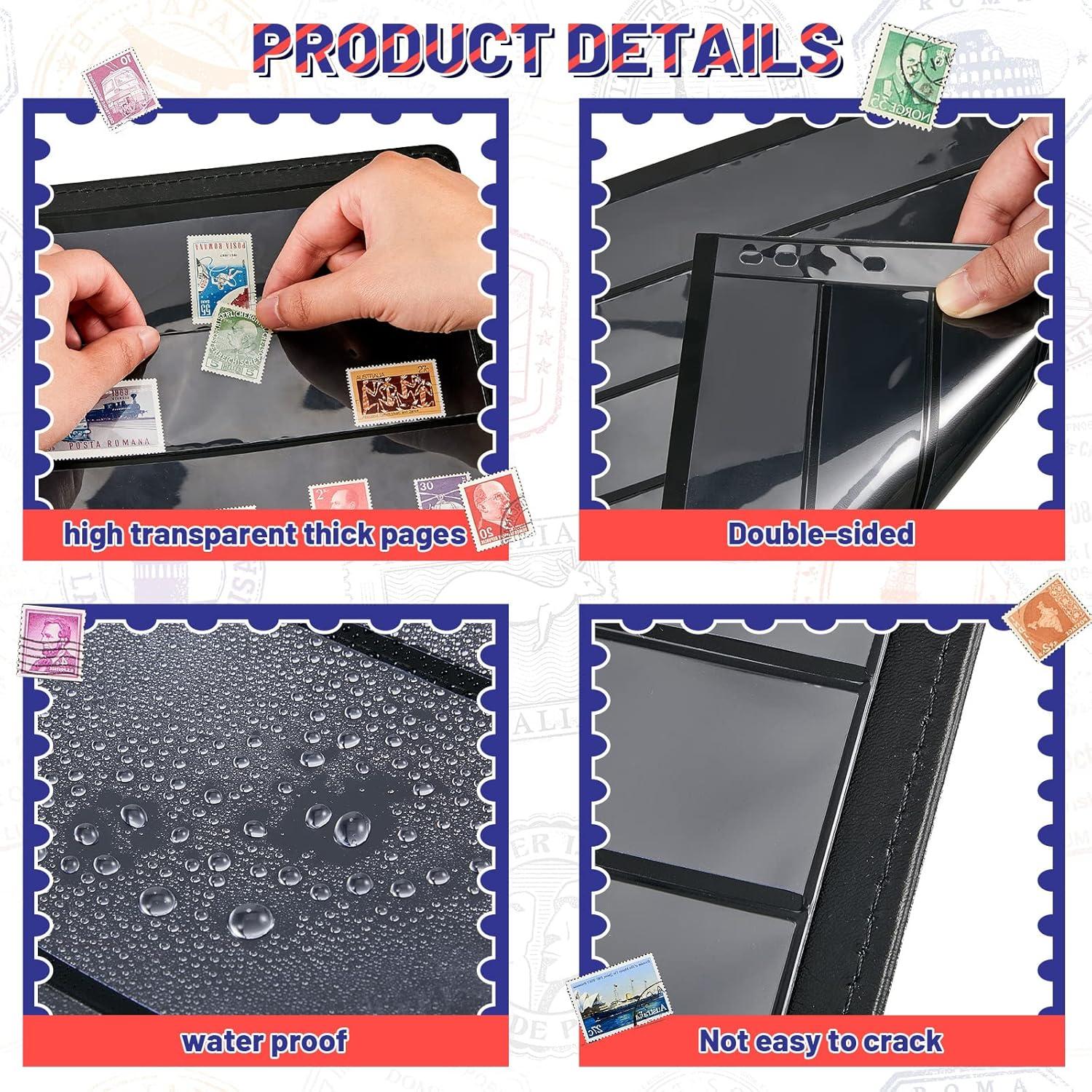 30 Páginas de Sellos Gersoniel PVC Impermeables 4/5/6/7 Filas