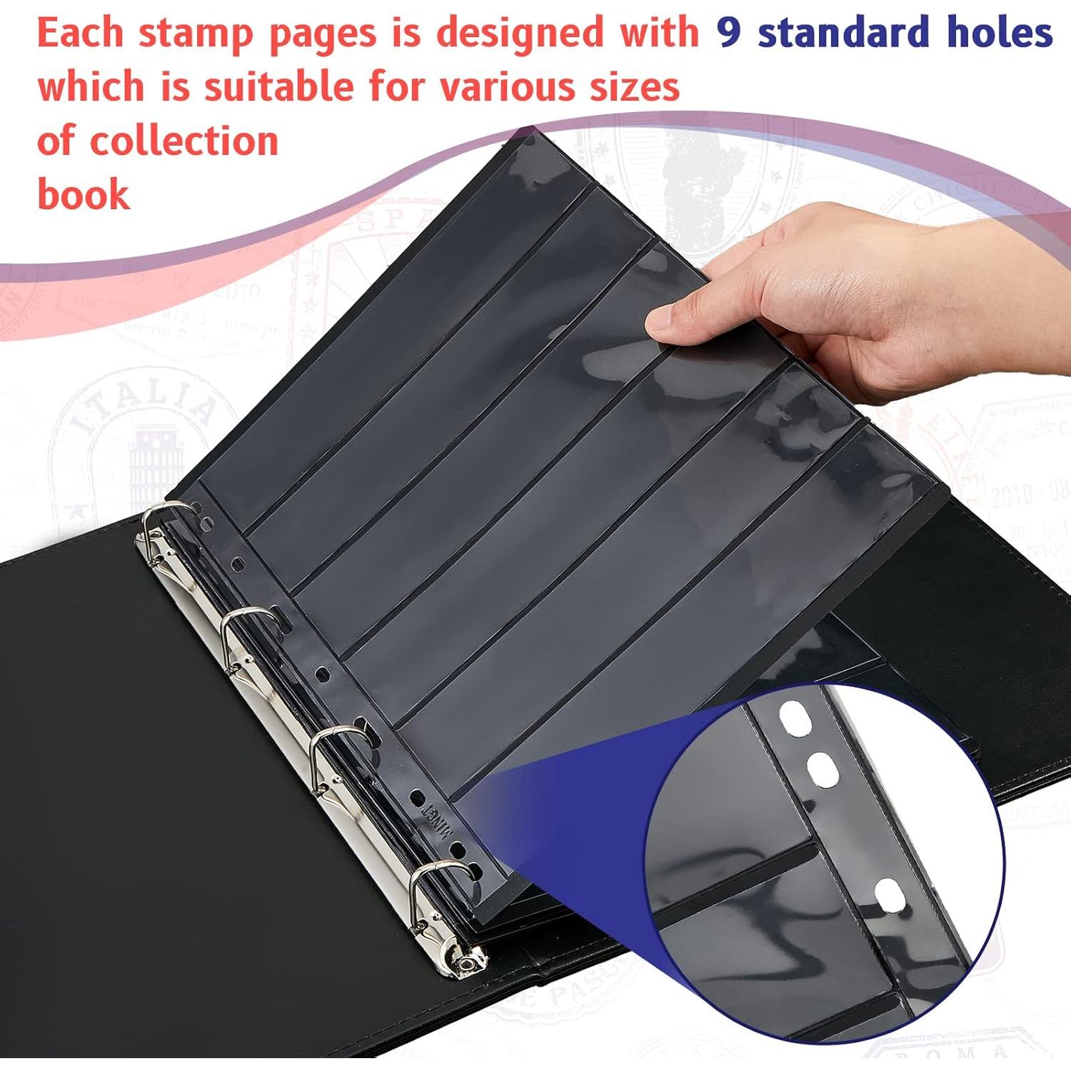 30 Páginas de Sellos Gersoniel PVC Impermeables 4/5/6/7 Filas