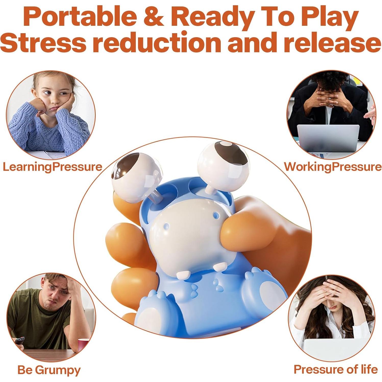 Paquete de 4 Juguetes Antiestrés Squeeze Niulife - Animales Kawaii