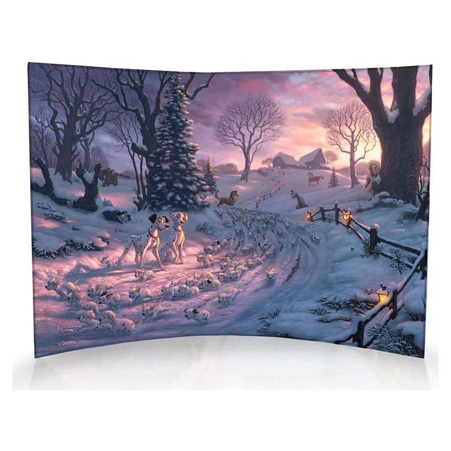 Impresión Acrílica Curvada 101 Dálmatas Trend Setters 25.4x17.8 cm