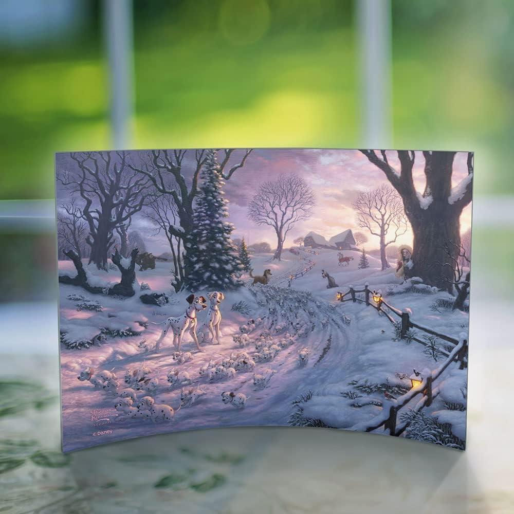 Impresión Acrílica Curvada 101 Dálmatas Trend Setters 25.4x17.8 cm