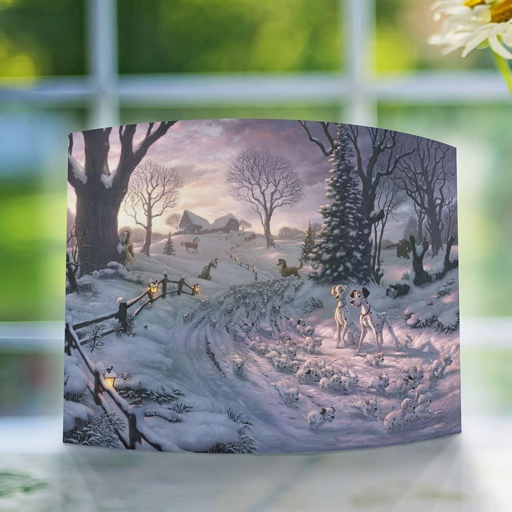 Impresión Acrílica Curvada 101 Dálmatas Trend Setters 25.4x17.8 cm