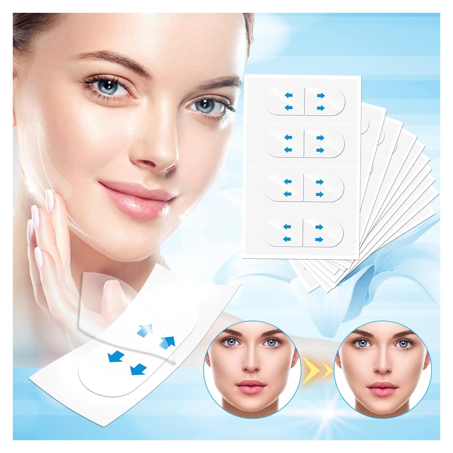 Cinta Levantadora Facial Invisible LadPemo - 100 Piezas