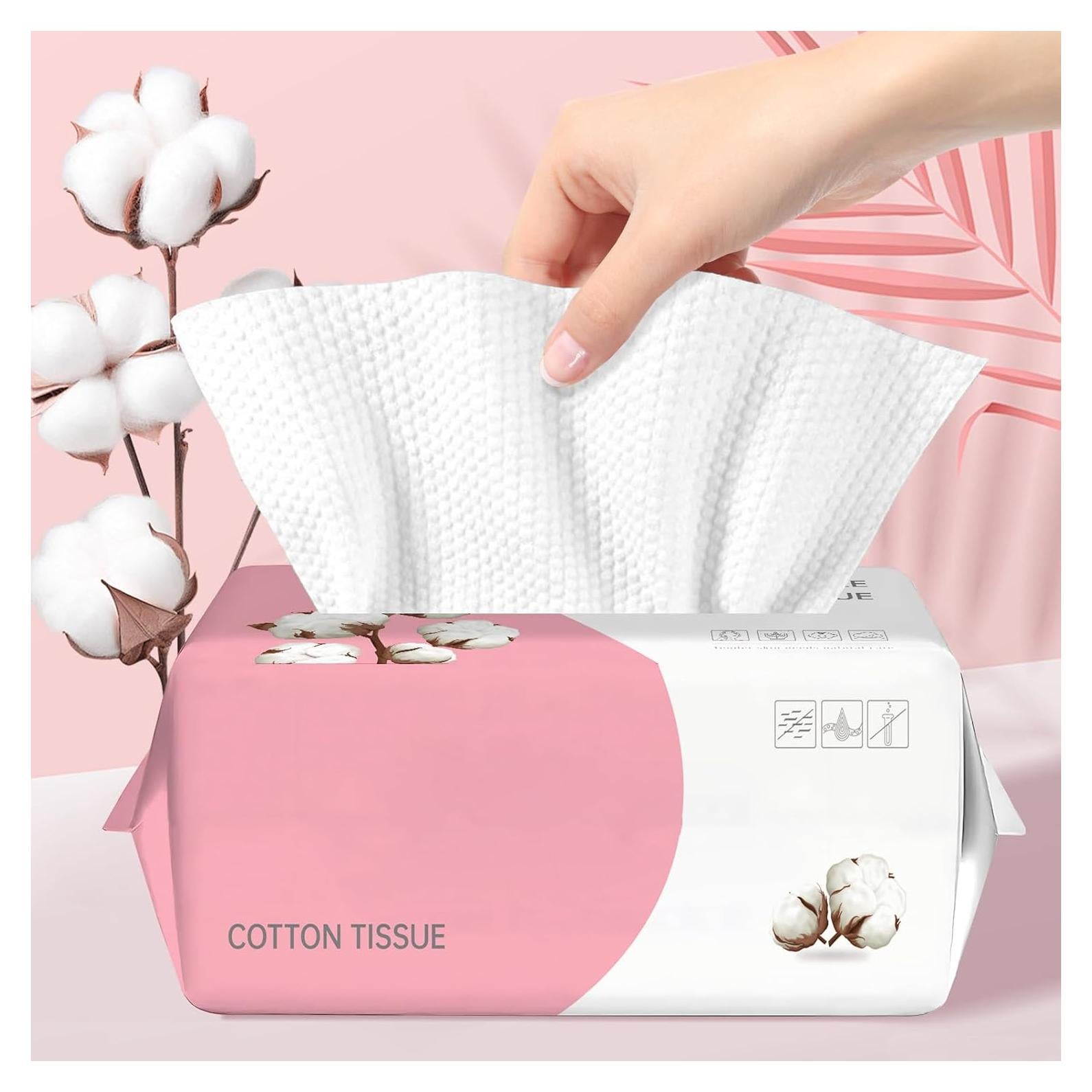 Toallas Faciales Desechables WMQL 100 Hojas Ultra Suaves