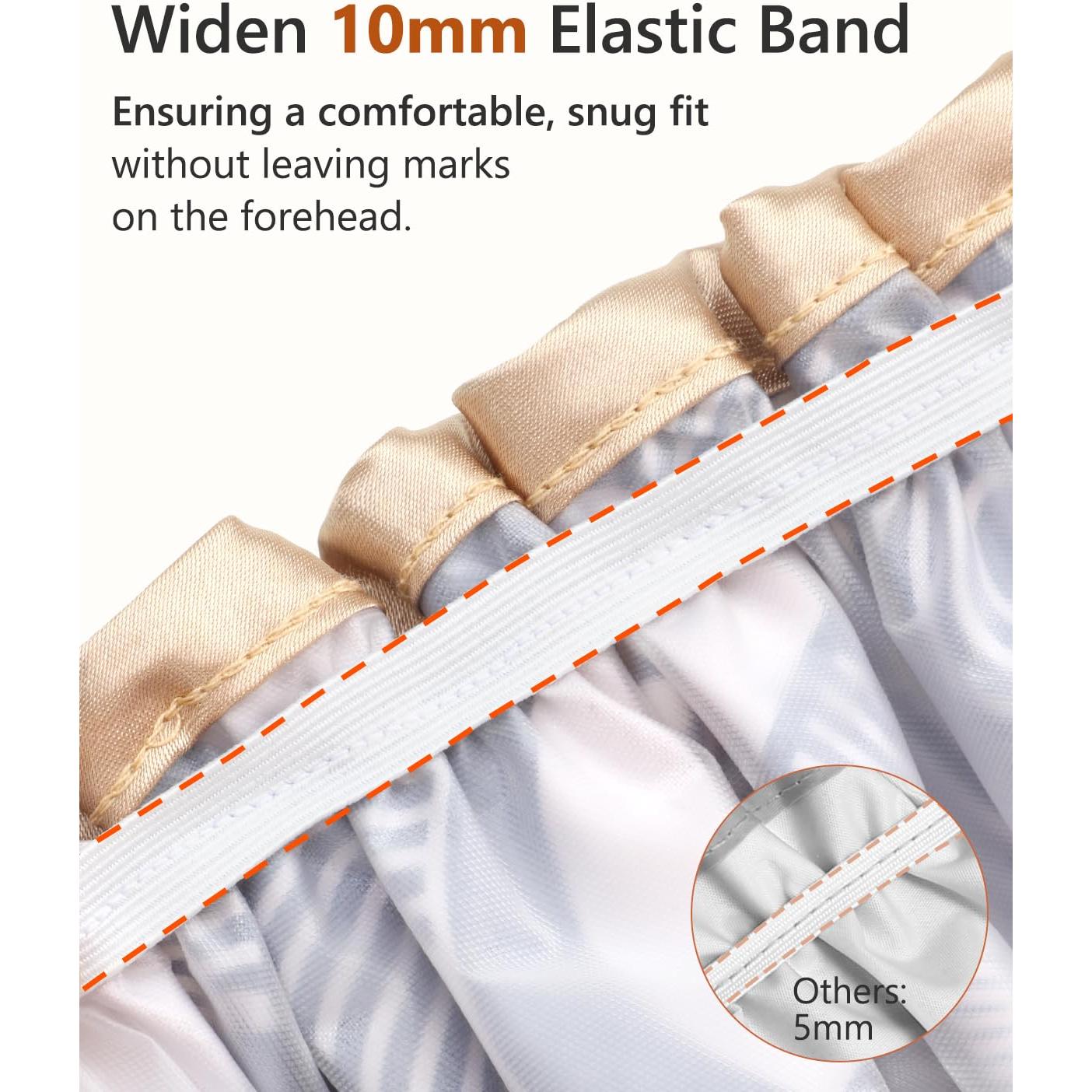 Gorro de Ducha Mikimini Champán Impermeable Reutilizable Mediano