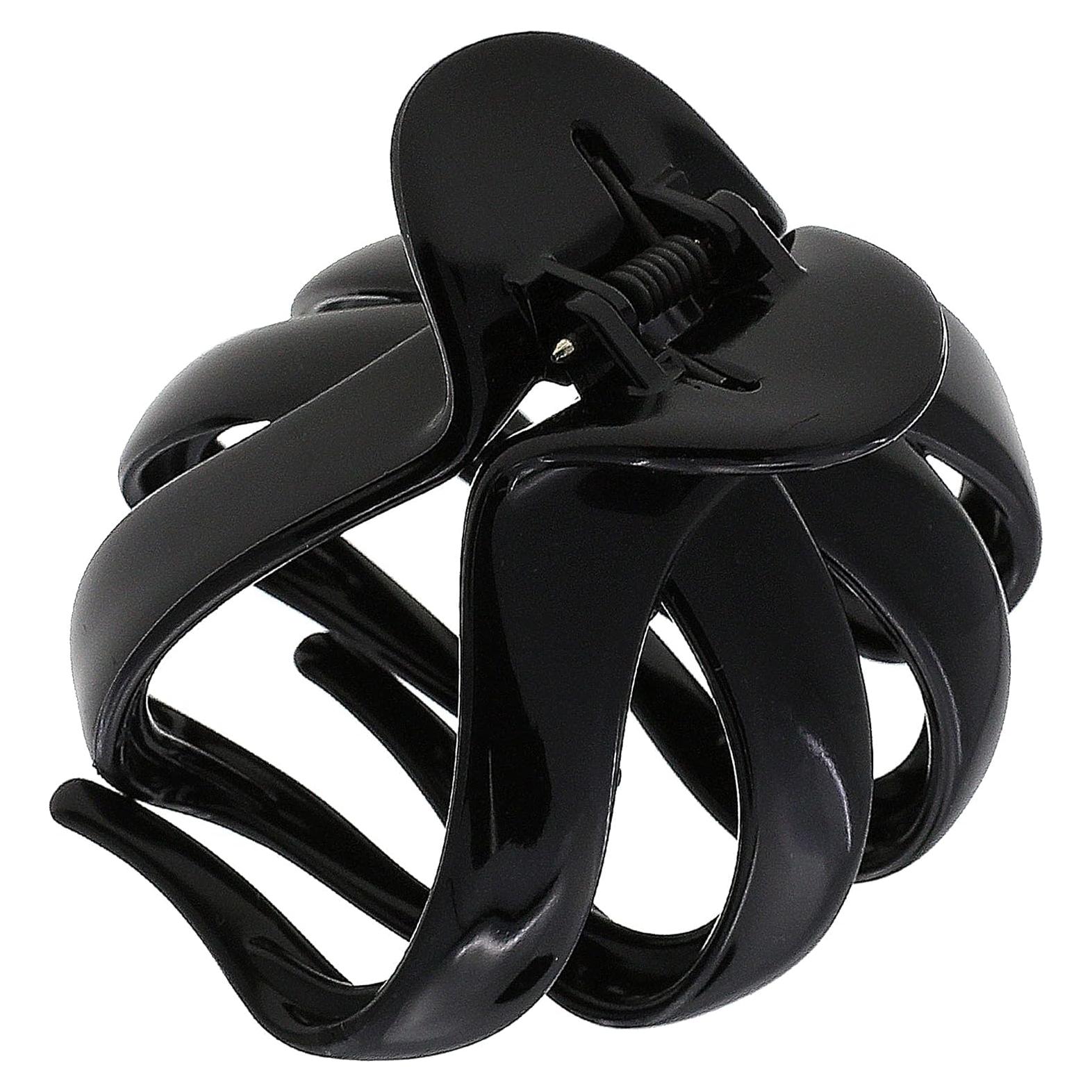 Clip de Cabello Grande Camila Paris AD705 Negro 6.35 cm