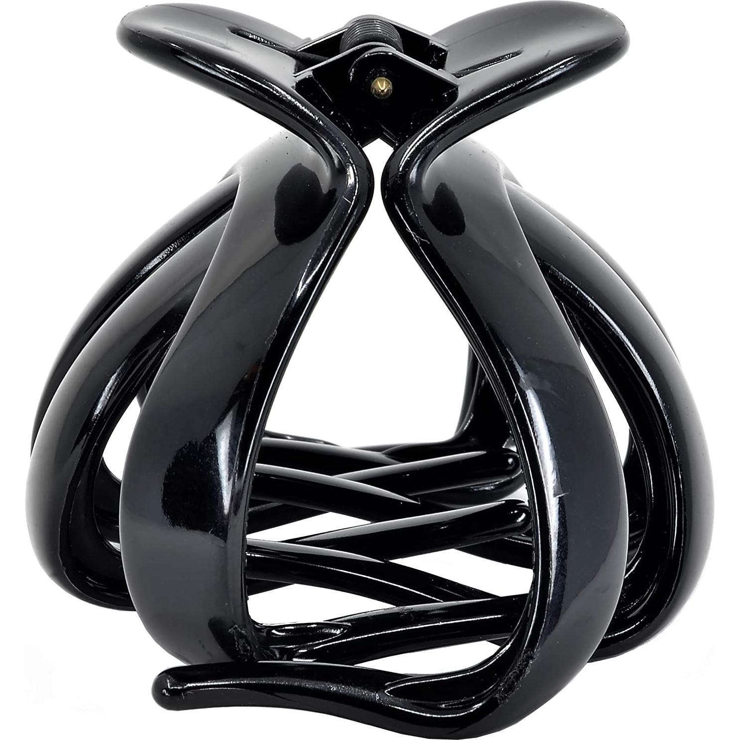 Clip de Cabello Grande Camila Paris AD705 Negro 6.35 cm