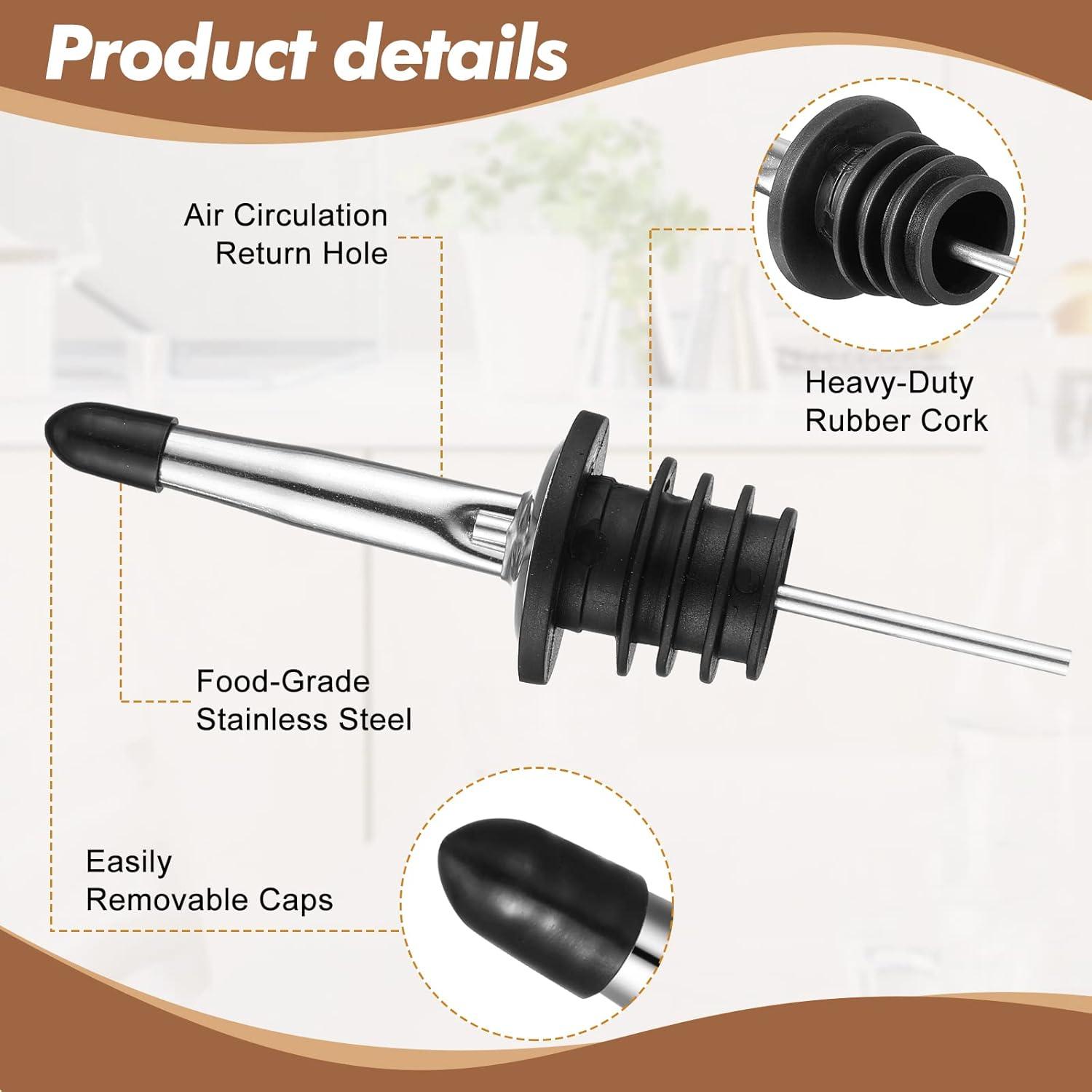 4 Botellas de Jugo 1L con Vertedores Sieral - Colores Vivos