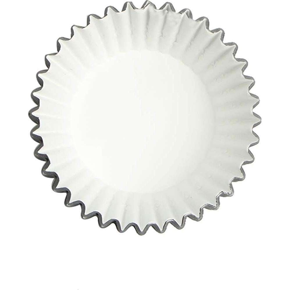 Forros para Cupcakes Negros MEETINGU 100 Pcs Aluminio 7 cm