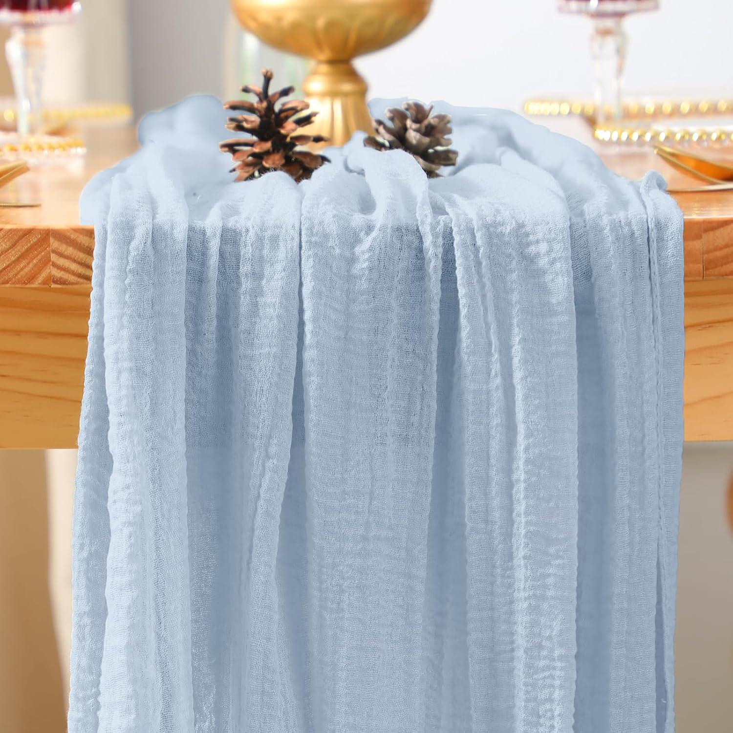 Paquete de 2 corredores de mesa azul azur GARENY 3.05m