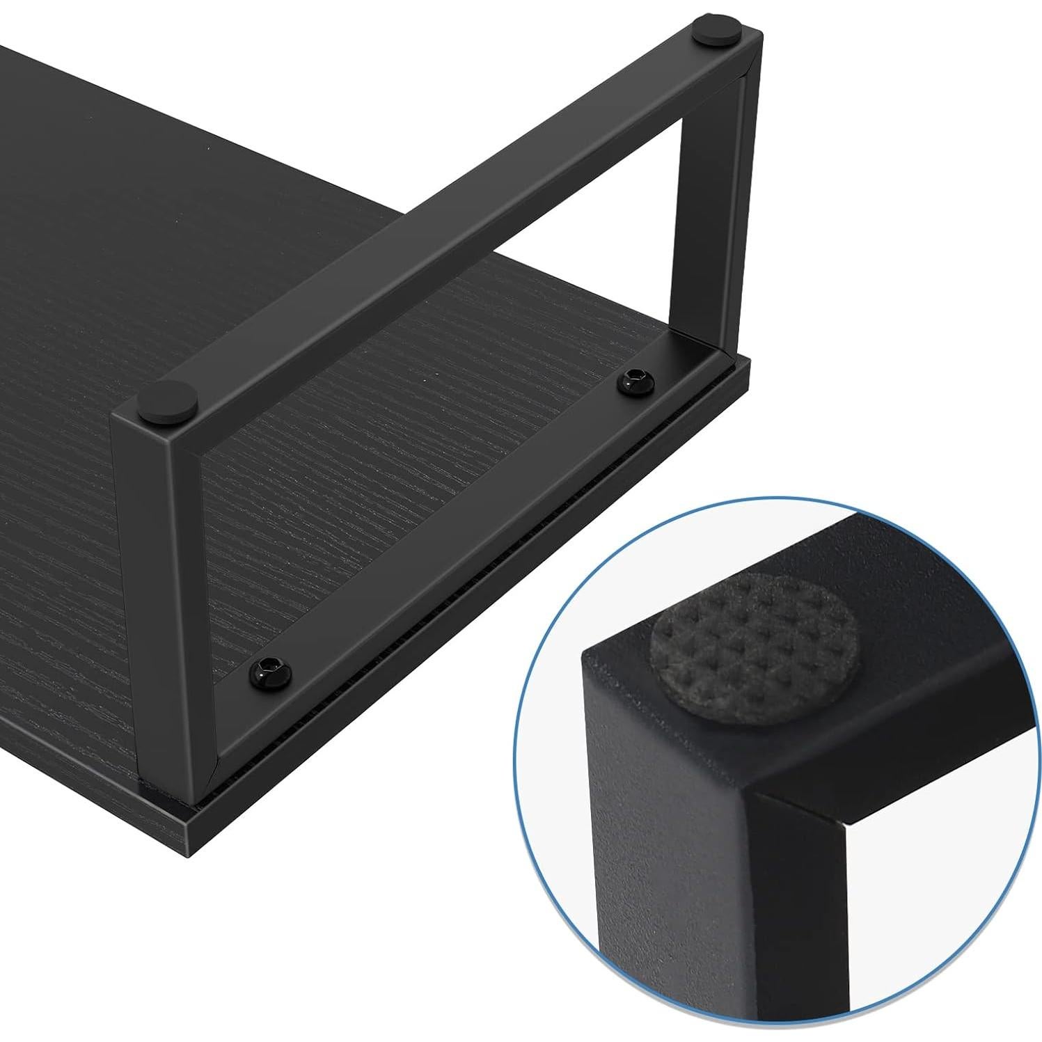 Soporte Elevador para Monitor Doble NORCEESAN Negro 80cm