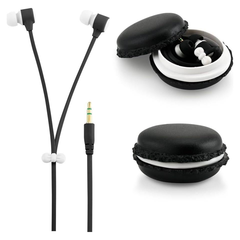 Auriculares In Ear GEARONIC TM 3.5mm con Estuche Macarón