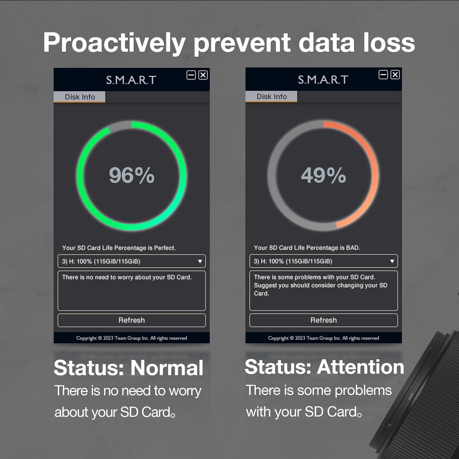 Tarjeta de Memoria TEAMGROUP T-Create 128GB A2 U3 V30 4K