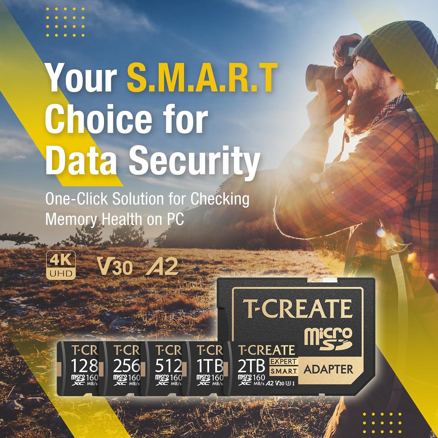 Tarjeta de Memoria TEAMGROUP T-Create 128GB A2 U3 V30 4K