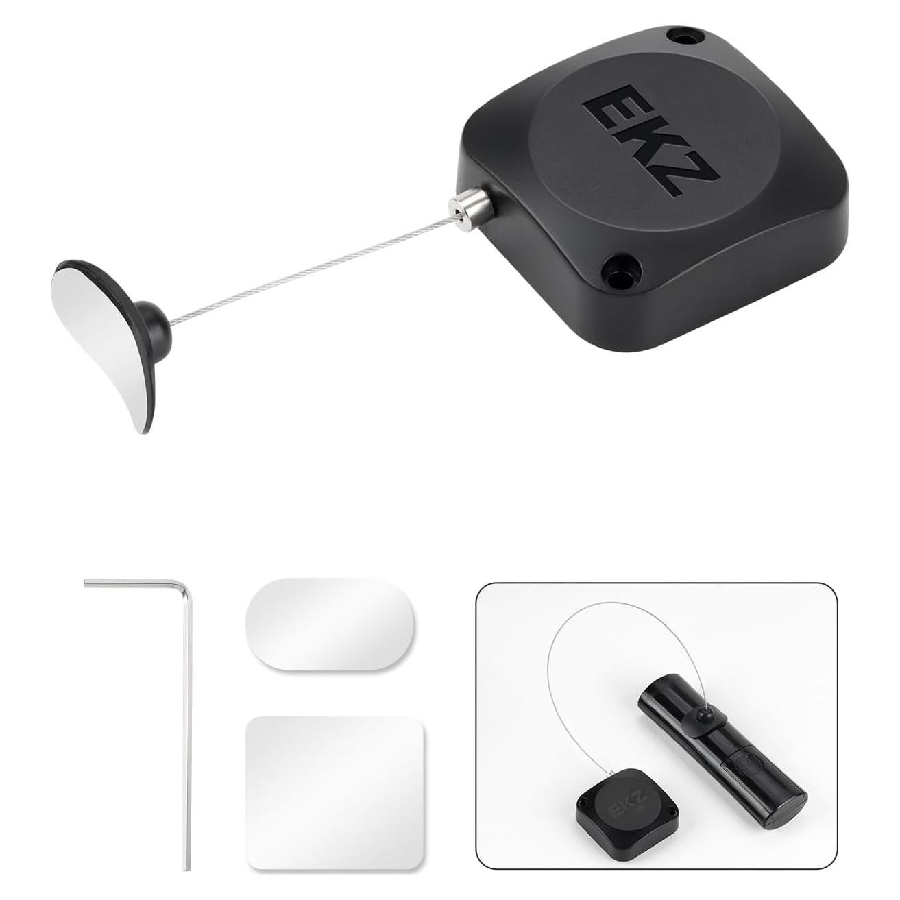 Candado Retráctil de Seguridad EKZ 2.29m para Control Remoto