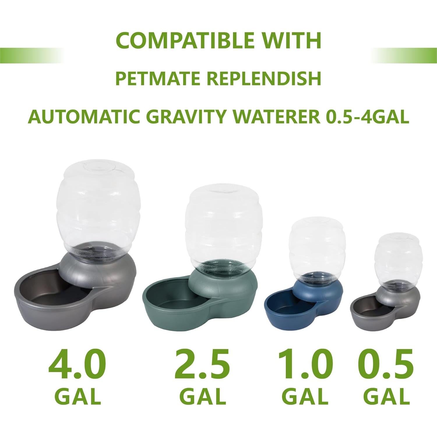 Filtros de Reemplazo de Carbón Petmate Replendish - Paquete de 6