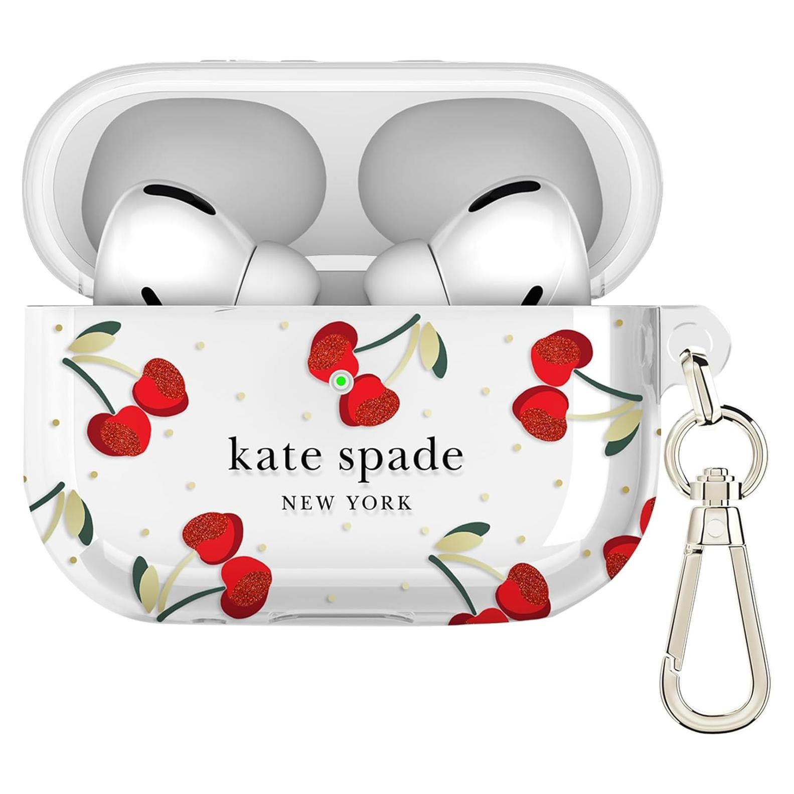 Funda Protectora Kate Spade New York para AirPods Pro - Puntos de Cereza