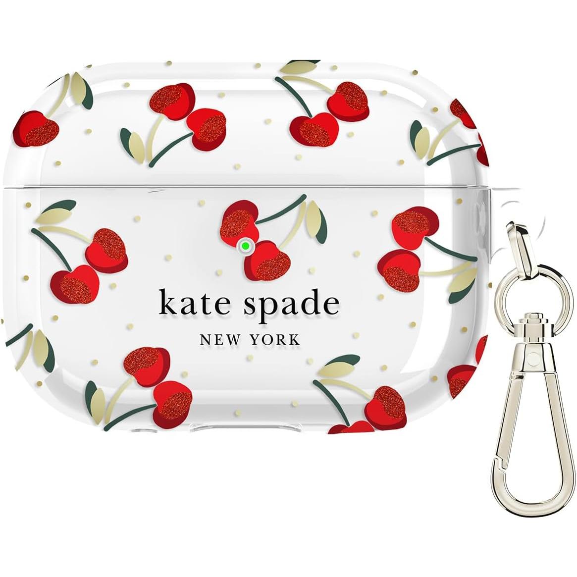 Funda Protectora Kate Spade New York para AirPods Pro - Puntos de Cereza