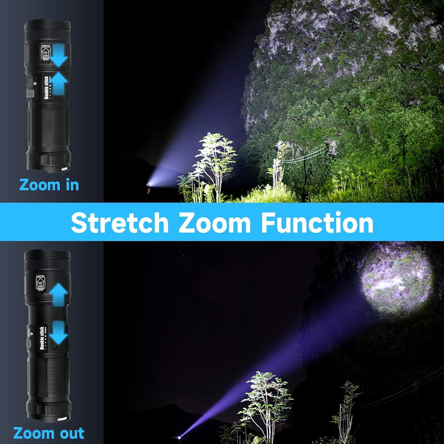 Linterna Recargable LED Unicumoo M60 3000 Lúmenes IPX6