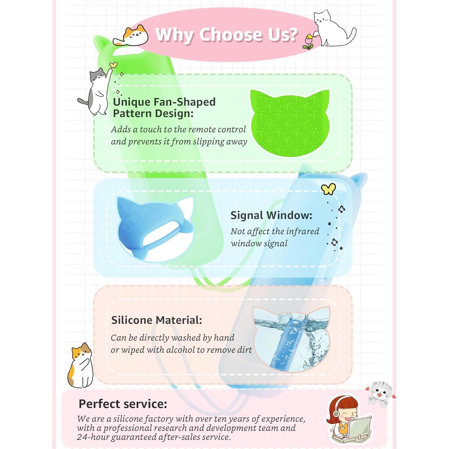 Funda de Silicona para Control Remoto Roku OneBom - Brilla en la Oscuridad