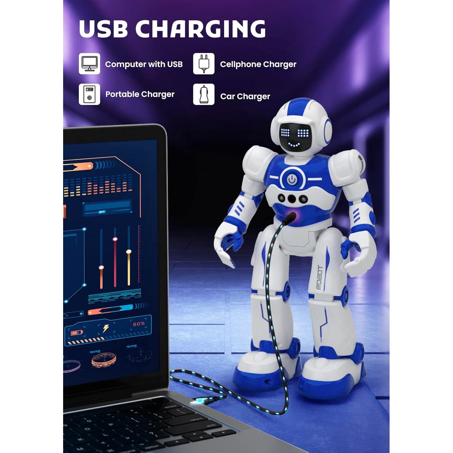 Robot Inteligente Programable EduCuties EC22-5R Azul