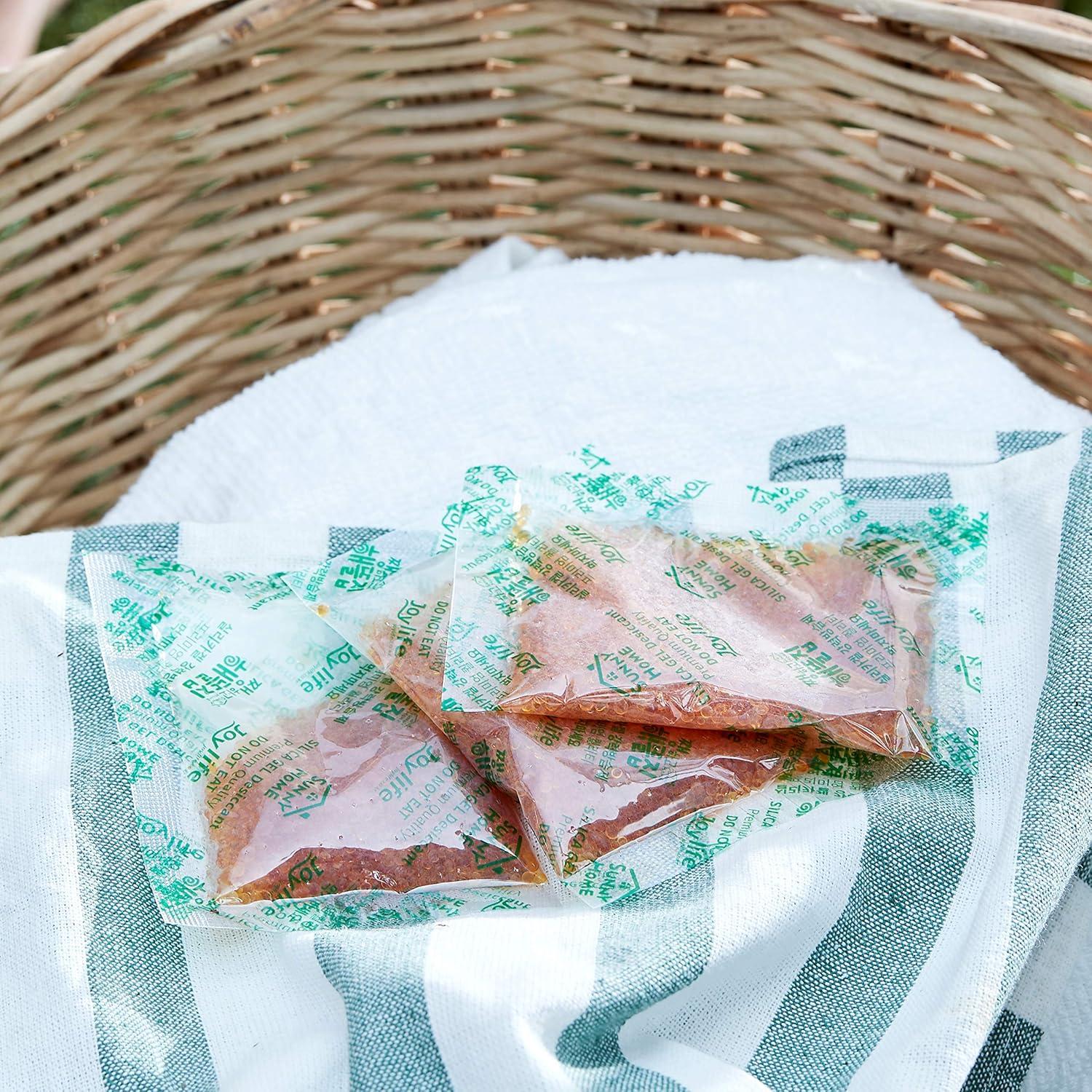 Gel de Silica Recargable SUNNY HOME 10g Naranja 30 Paquetes