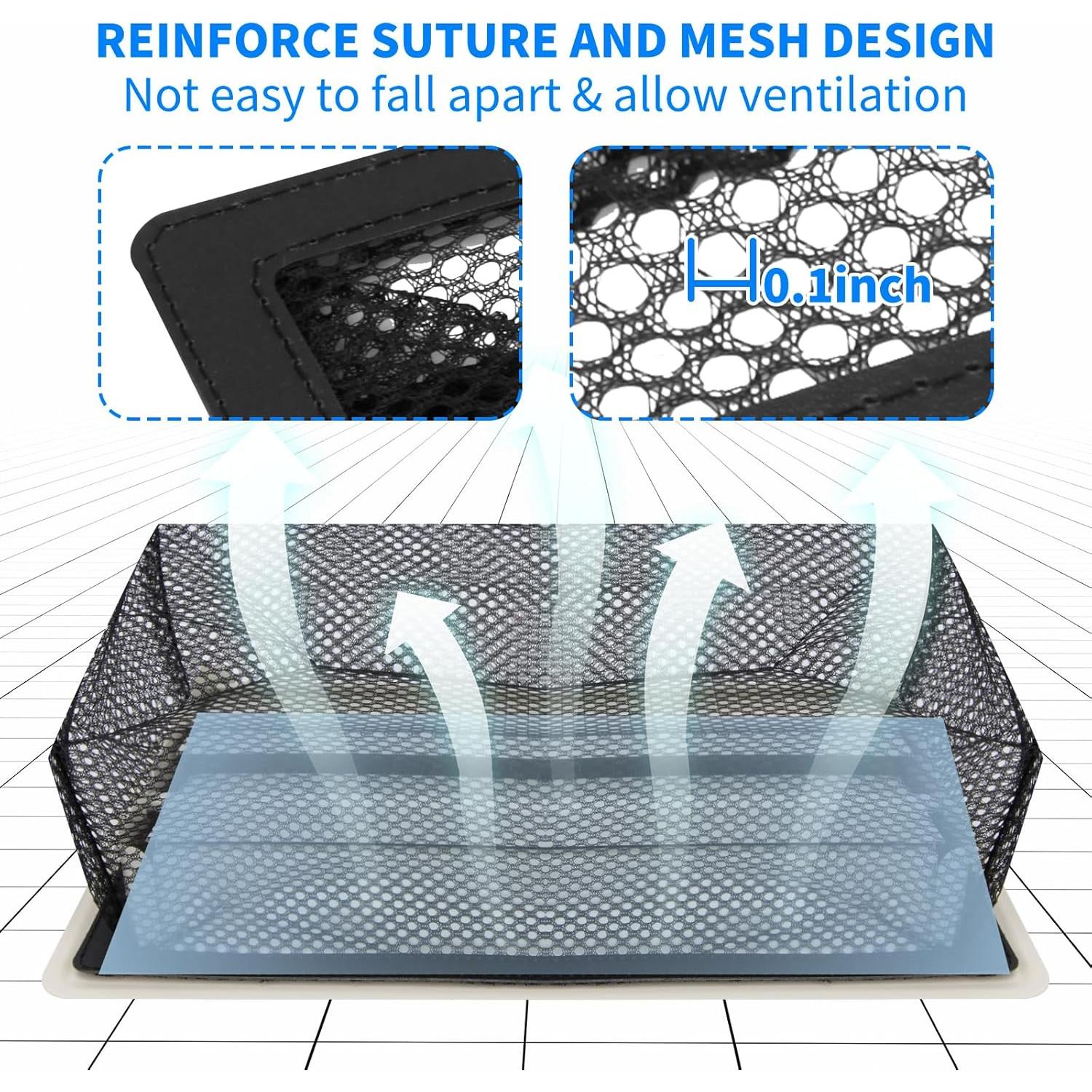 Trampa de Ventilación de Piso Xiesaip 4x10 cm Paquete de 4