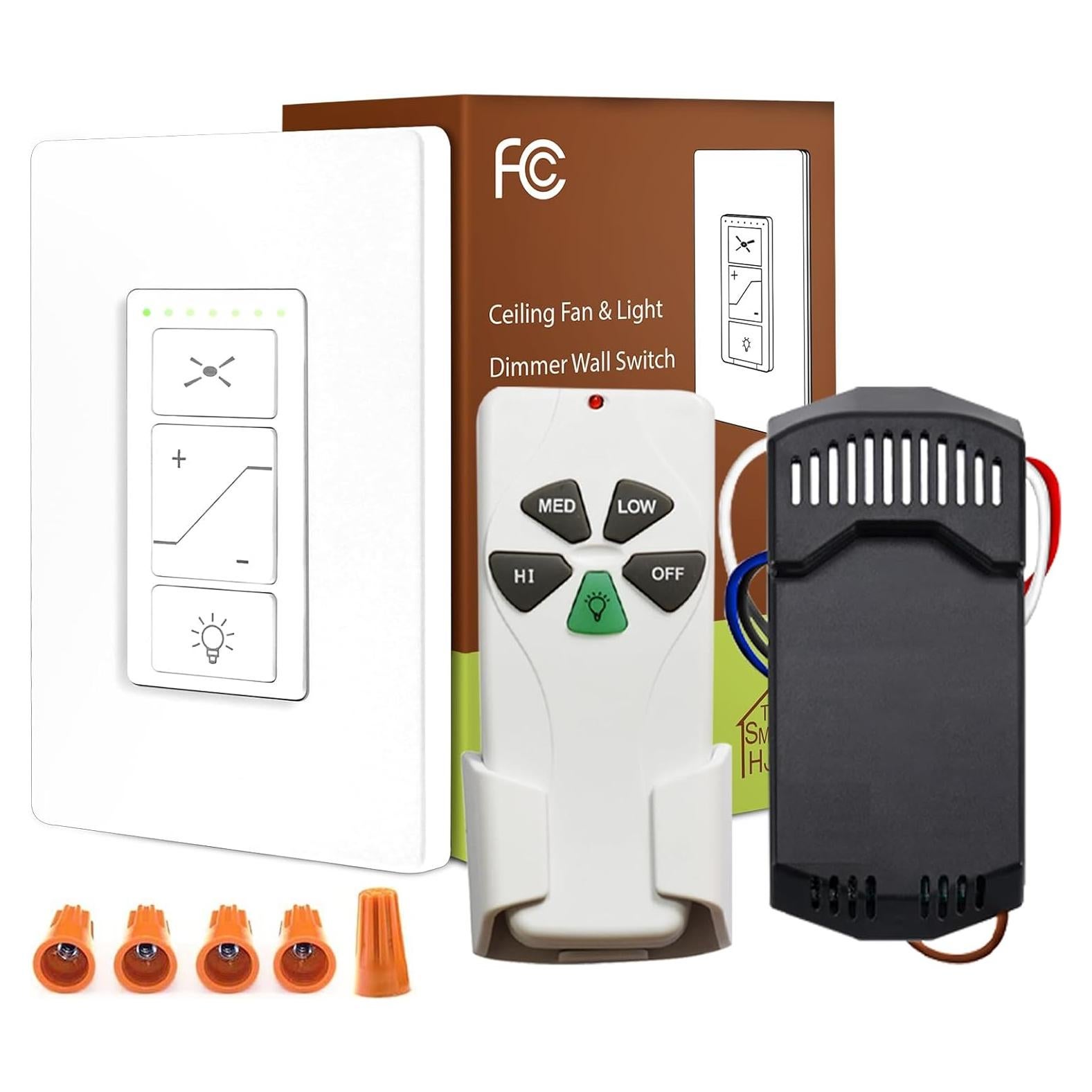 Kit de Control Remoto Universal Humpptom para Ventilador de Techo