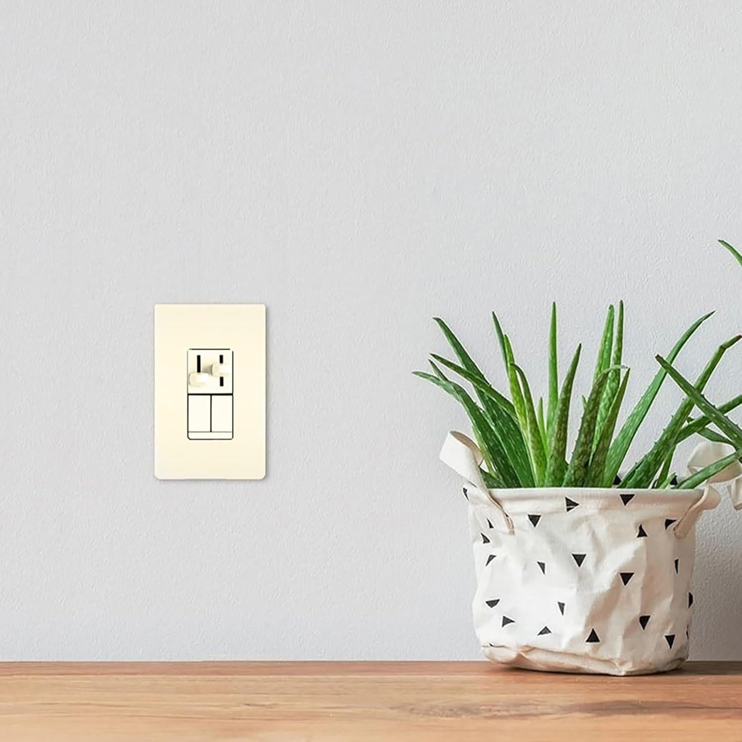 Interruptor Regulable de Luz Pass & Seymour 300W 3 Vías Almendra