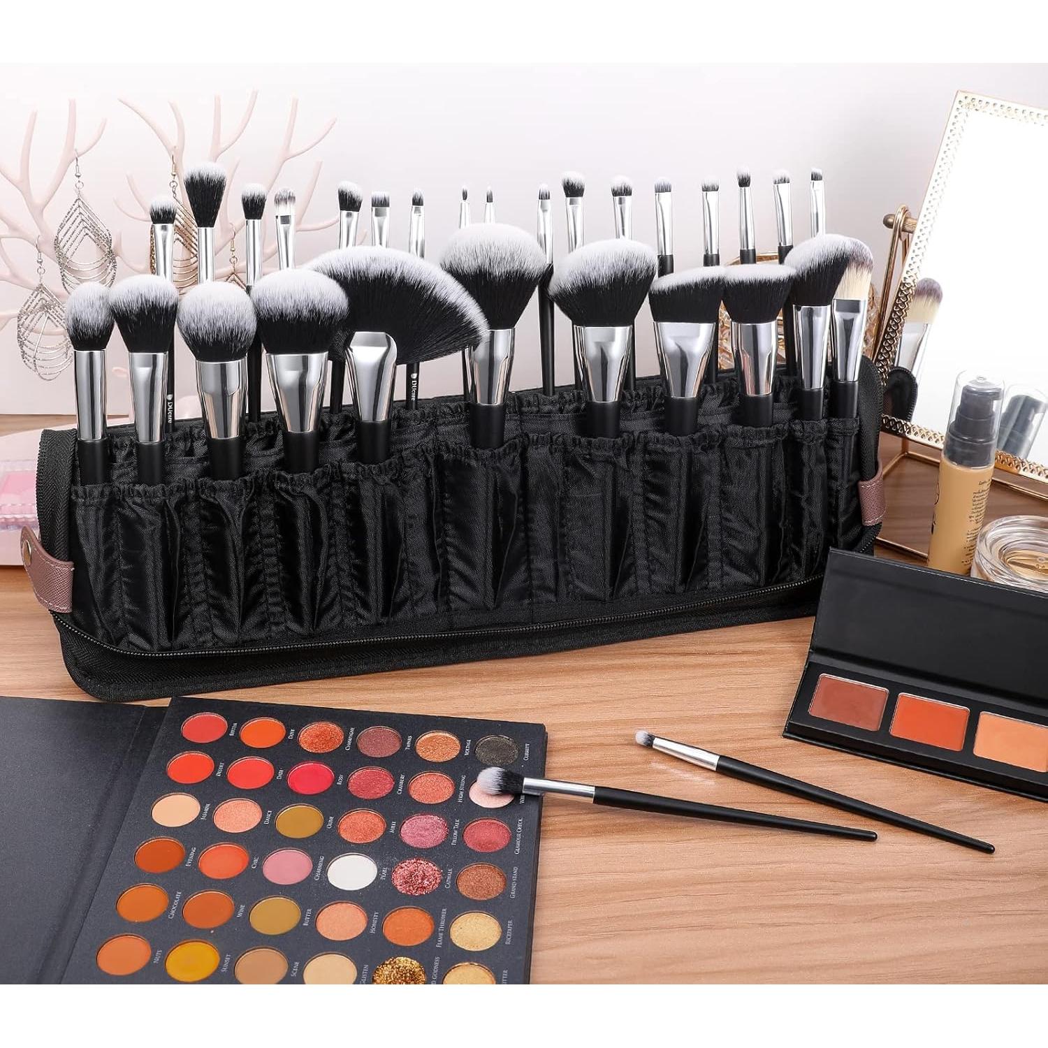 Organizador de Brochas de Maquillaje DUcare 30pcs Plegable