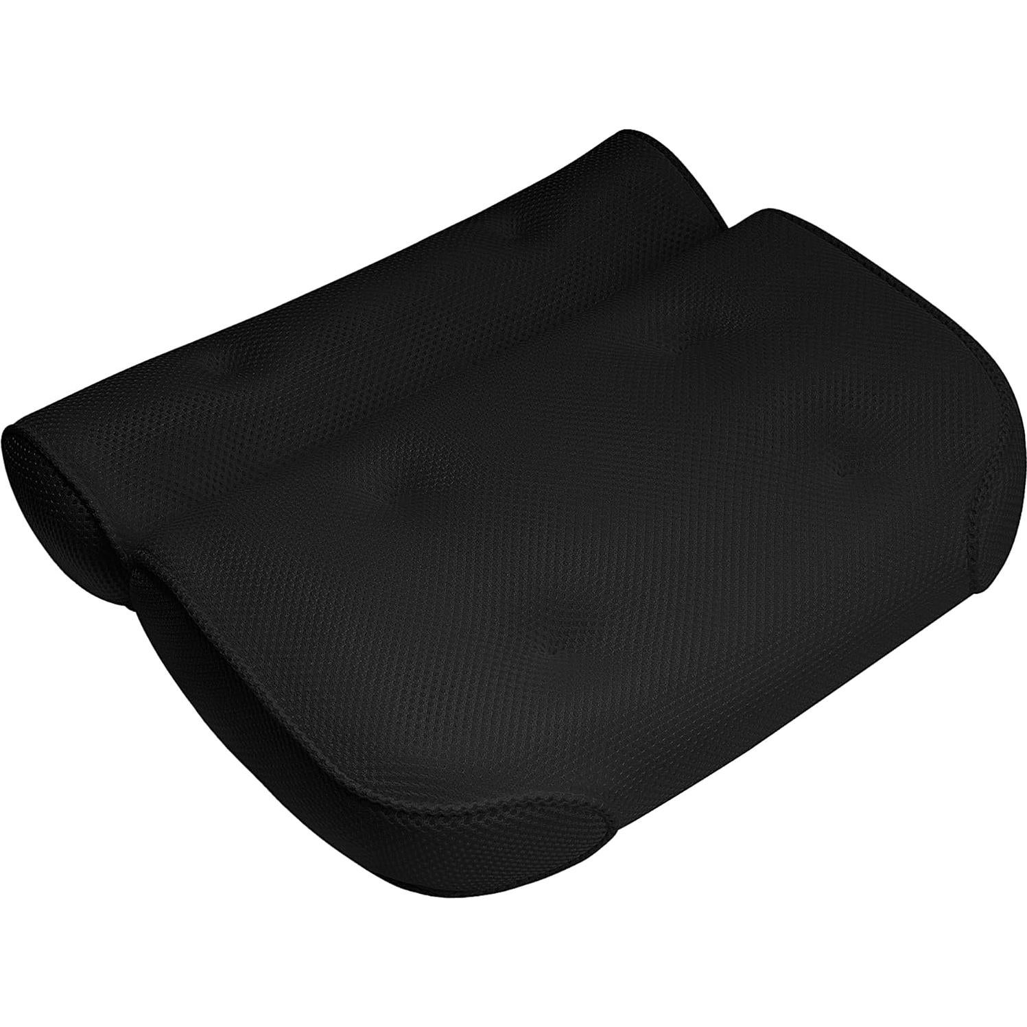 Almohada de Baño Empava con Soporte Ergonómico Negra