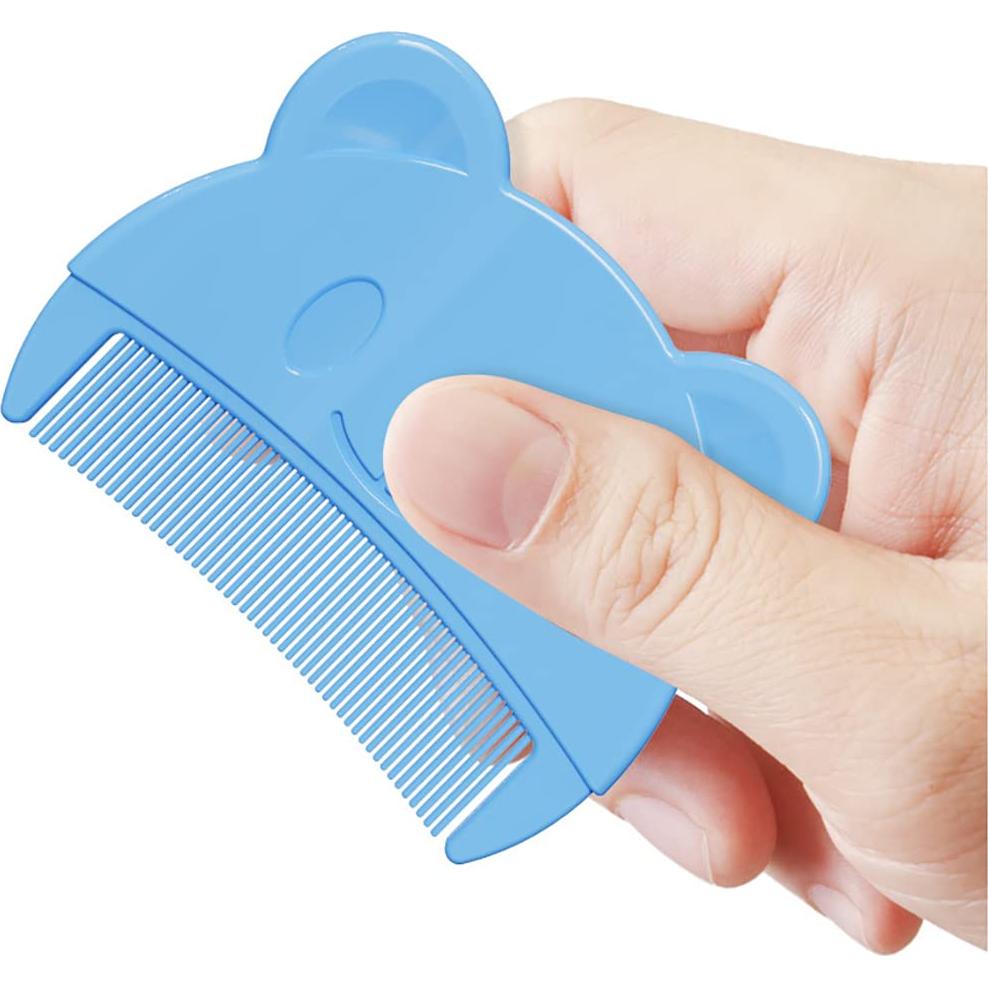 Cepillo de Baño para Bebé Azul - Masajeador de Silicona 3 Piezas