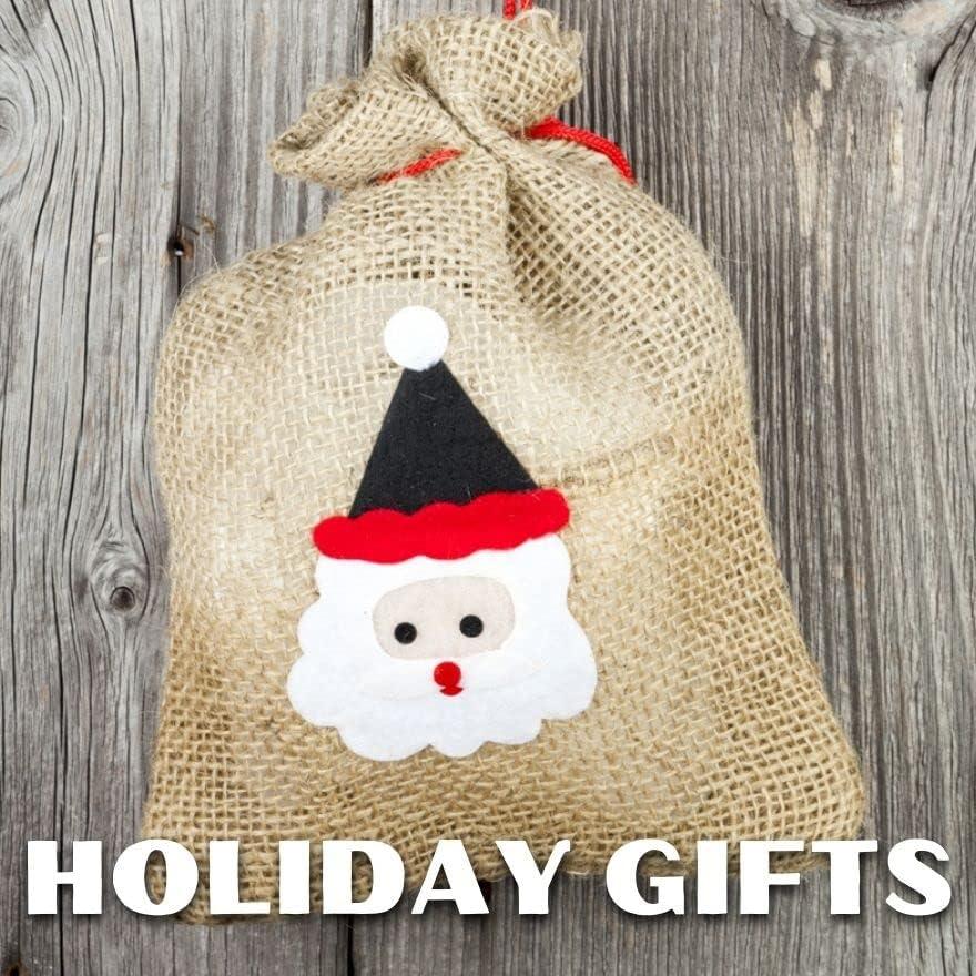 Bolsas de Yute Reutilizables Mandala Crafts 10x30 cm - 10 Pcs