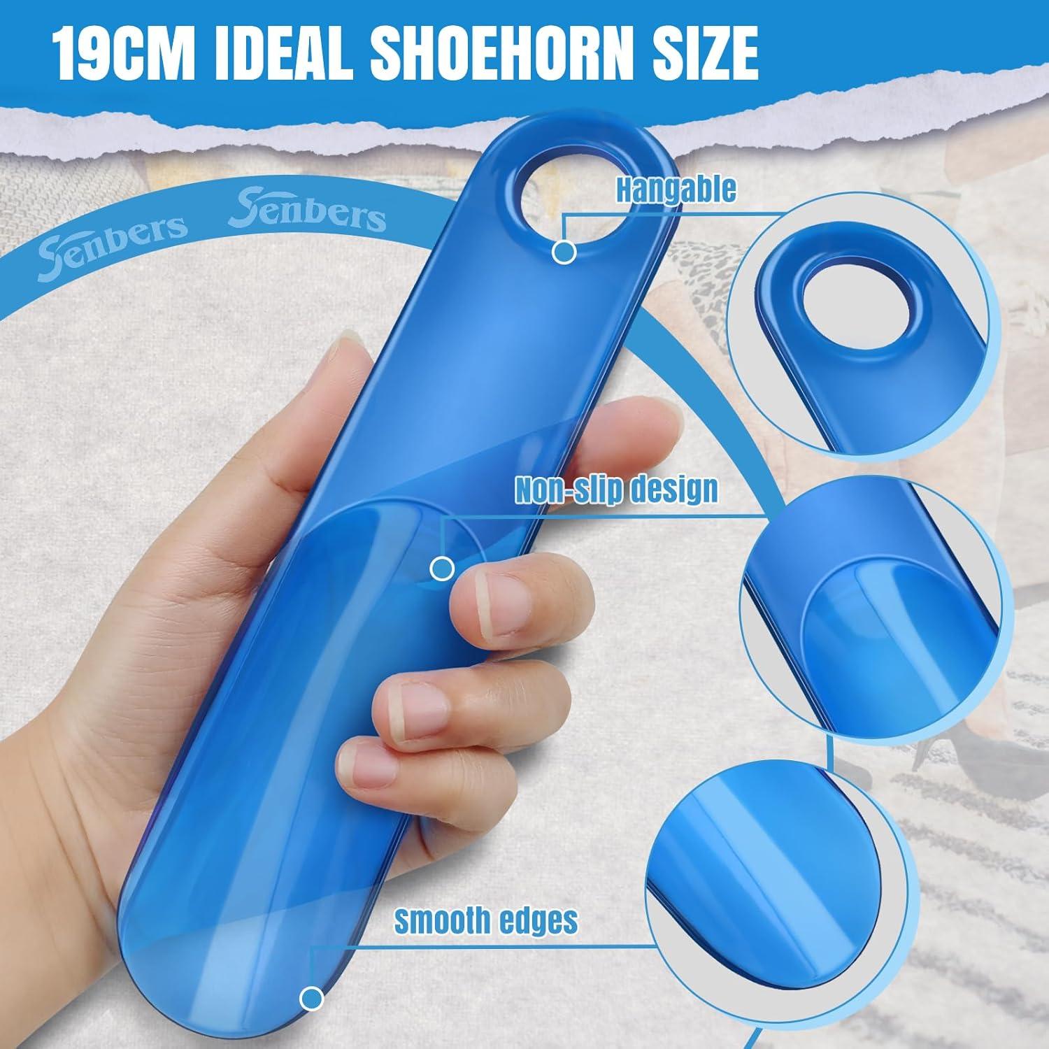 Cuerno de zapato de plástico Senbers 19 cm para niños y viajes