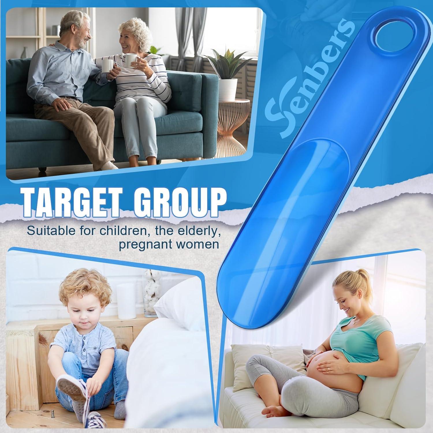 Cuerno de zapato de plástico Senbers 19 cm para niños y viajes