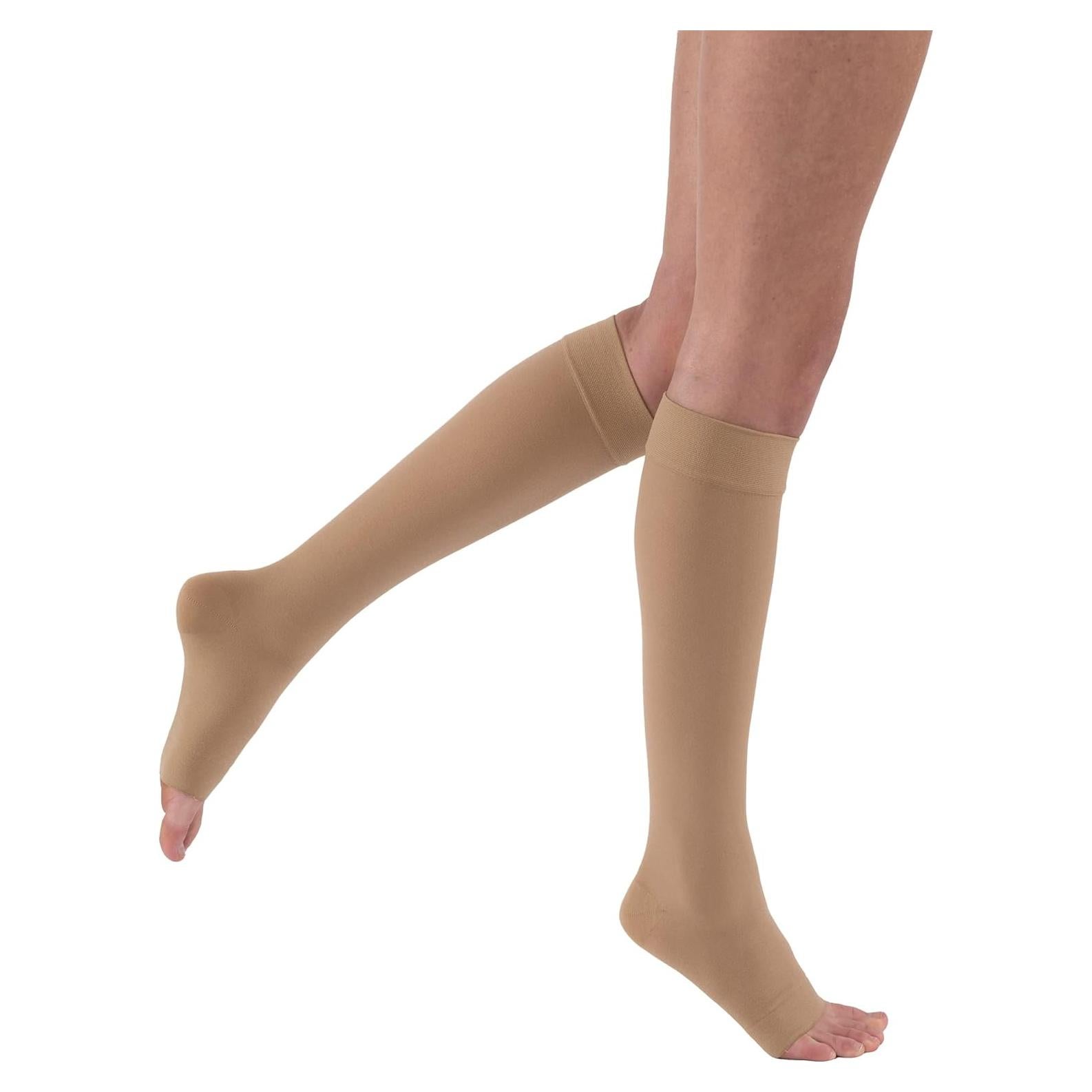 Calcetines de compresión JOBST Relief hasta la rodilla 15-20 mmHg Beige