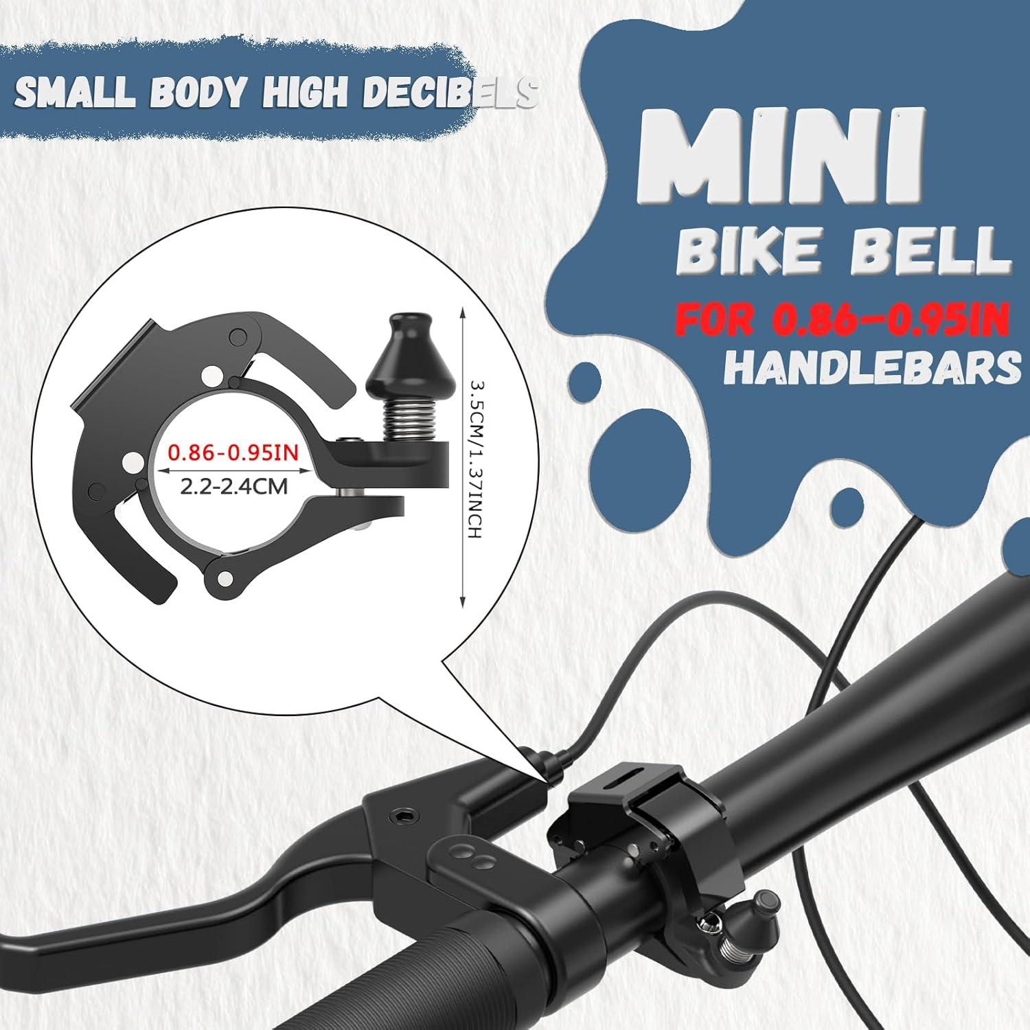 Campana de Bicicleta CJAID de Aluminio para Manillar 22-24mm