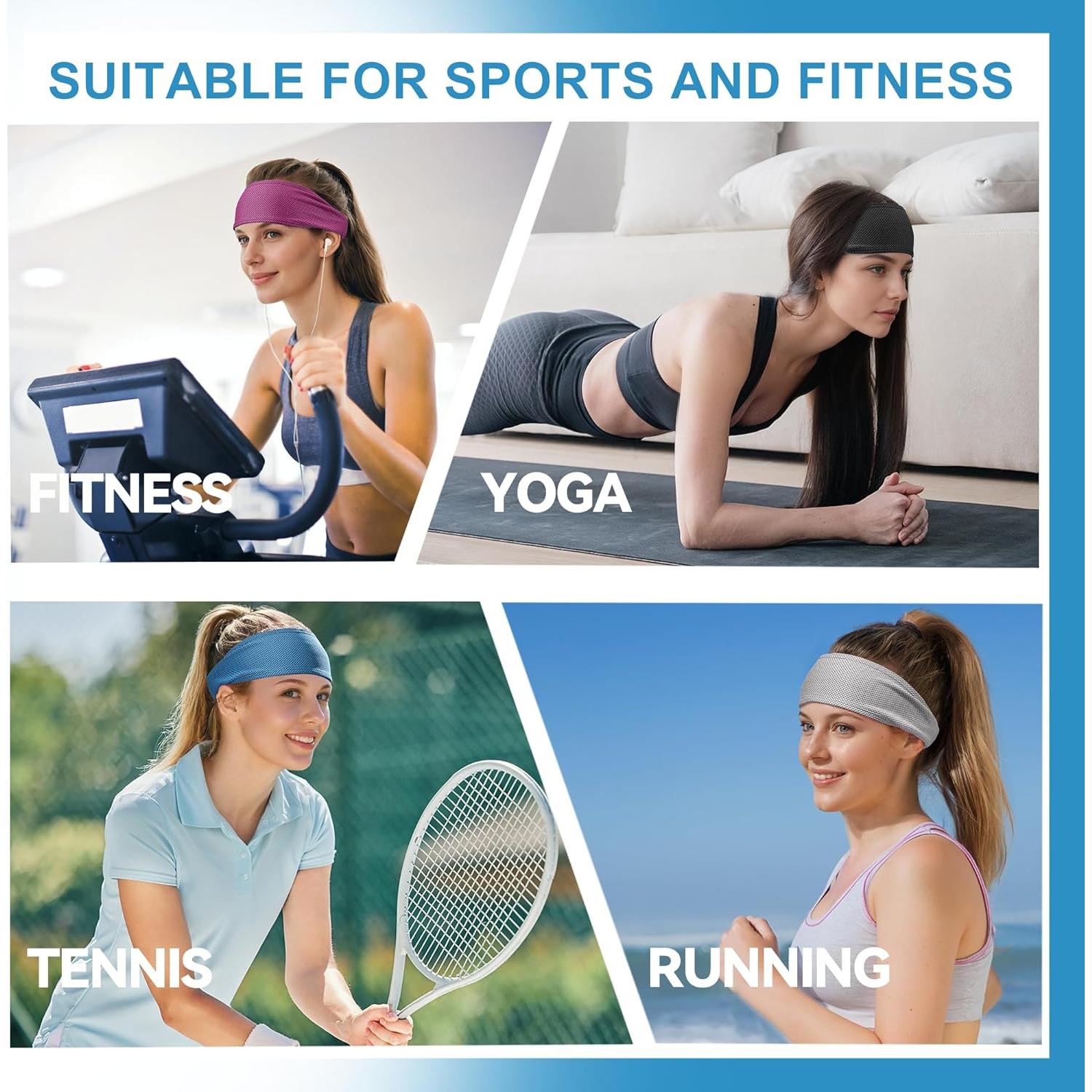 Cintas de Enfriamiento Sukeen para Mujeres - Antideslizantes y Elásticas