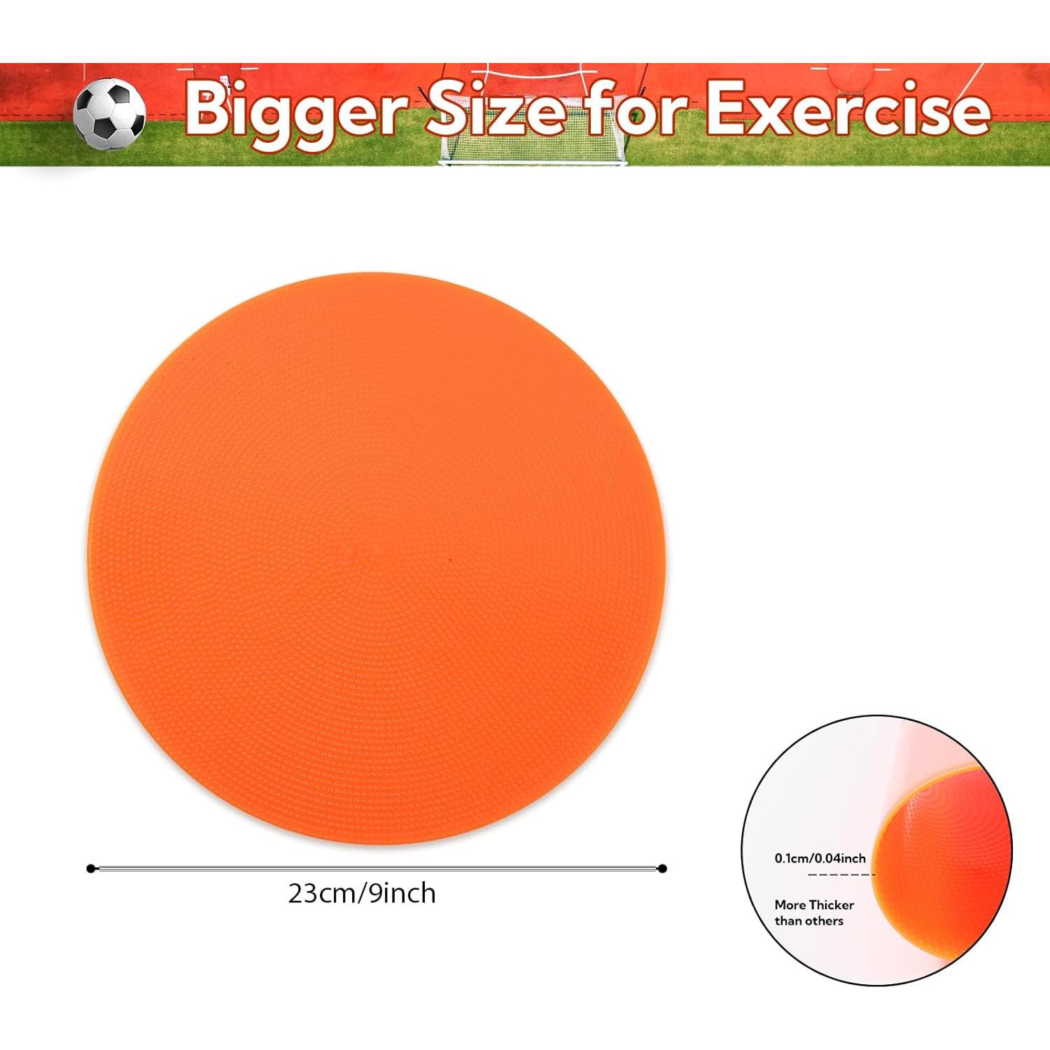 Marcadores de Puntos Suprwin 9 Pulgadas Antideslizantes Coloridos