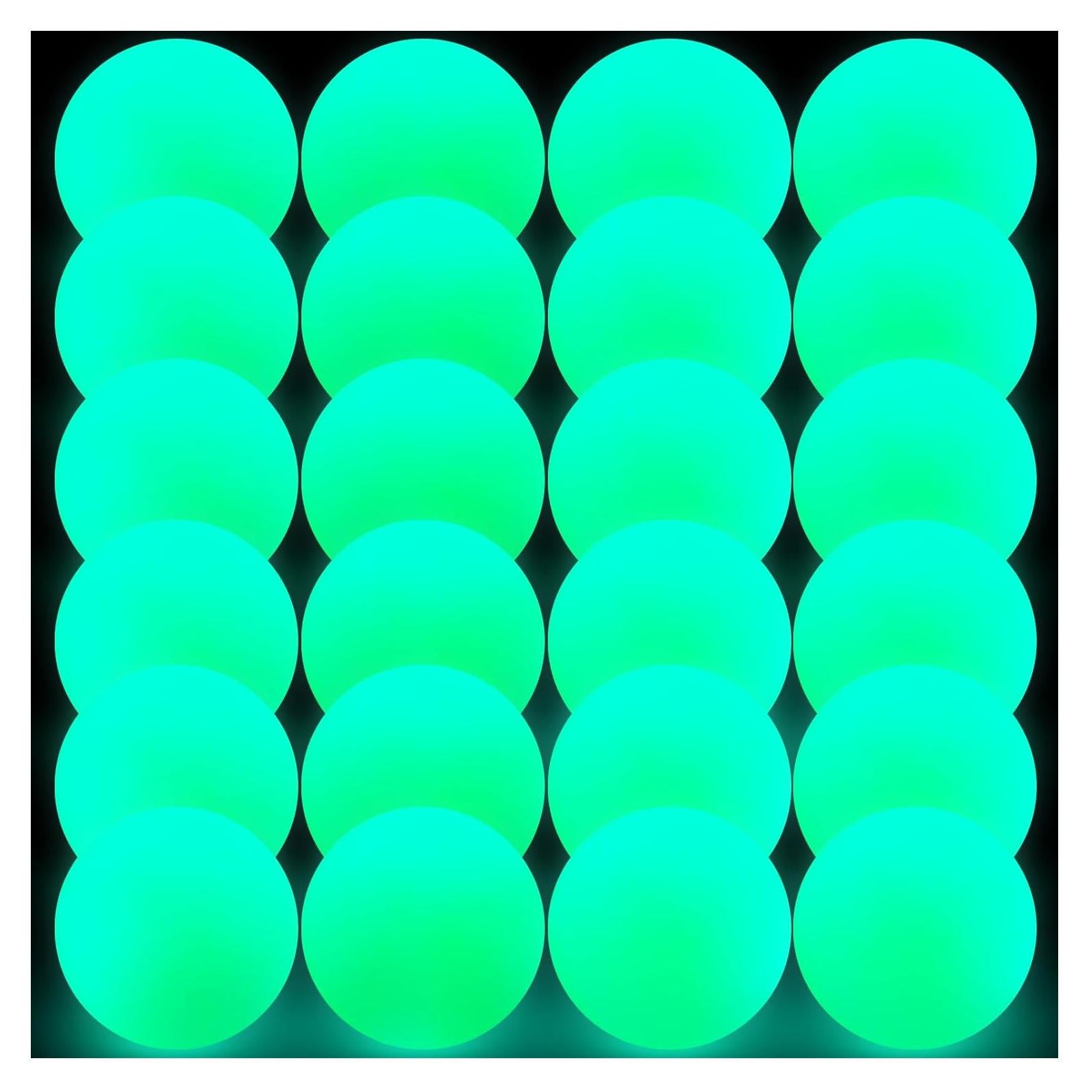 Pelotas de Hockey Callejero Deekin 6 Piezas Brillan en la Oscuridad