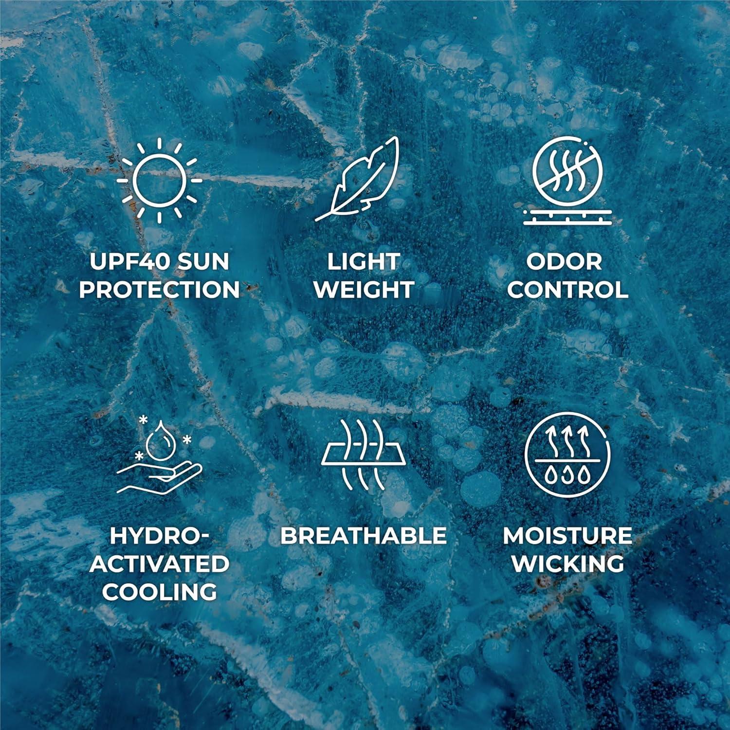 Chal Enfriador SHAKEitCOOL Playa - UPF40, Lavable, 165x63.5cm