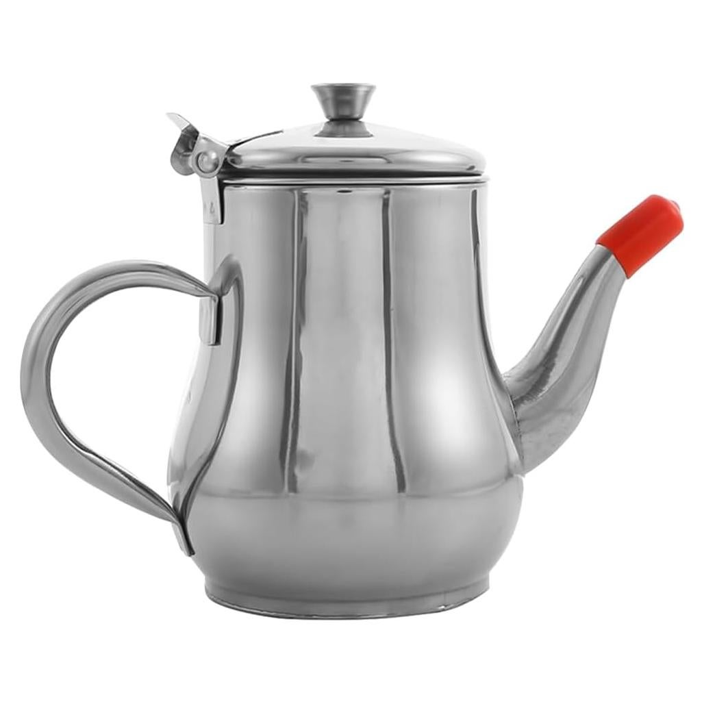 Olla de Acero Inoxidable PRETYZOOM con Colador y Taza de Filtrado