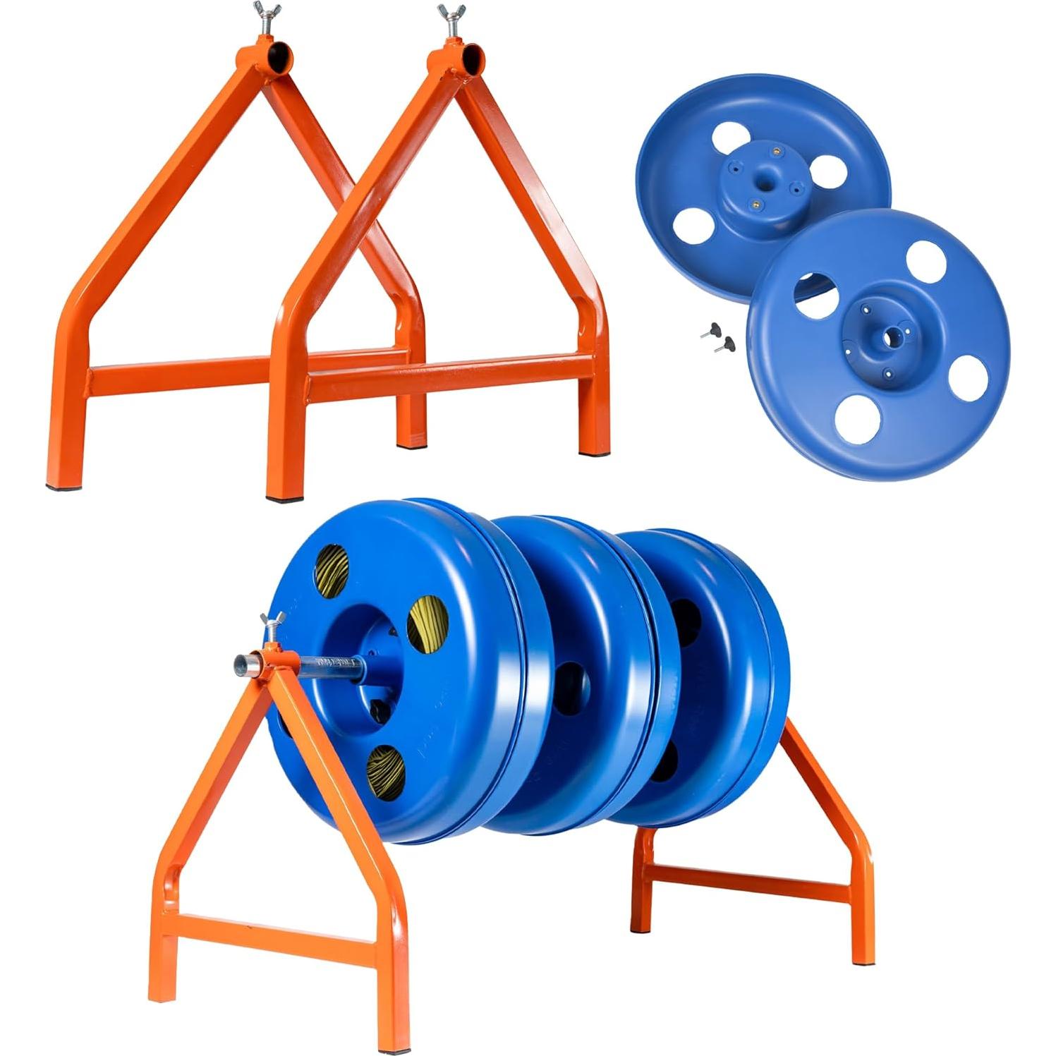 Dispensador de Cable EIP Azul 250 Pies Polipropileno