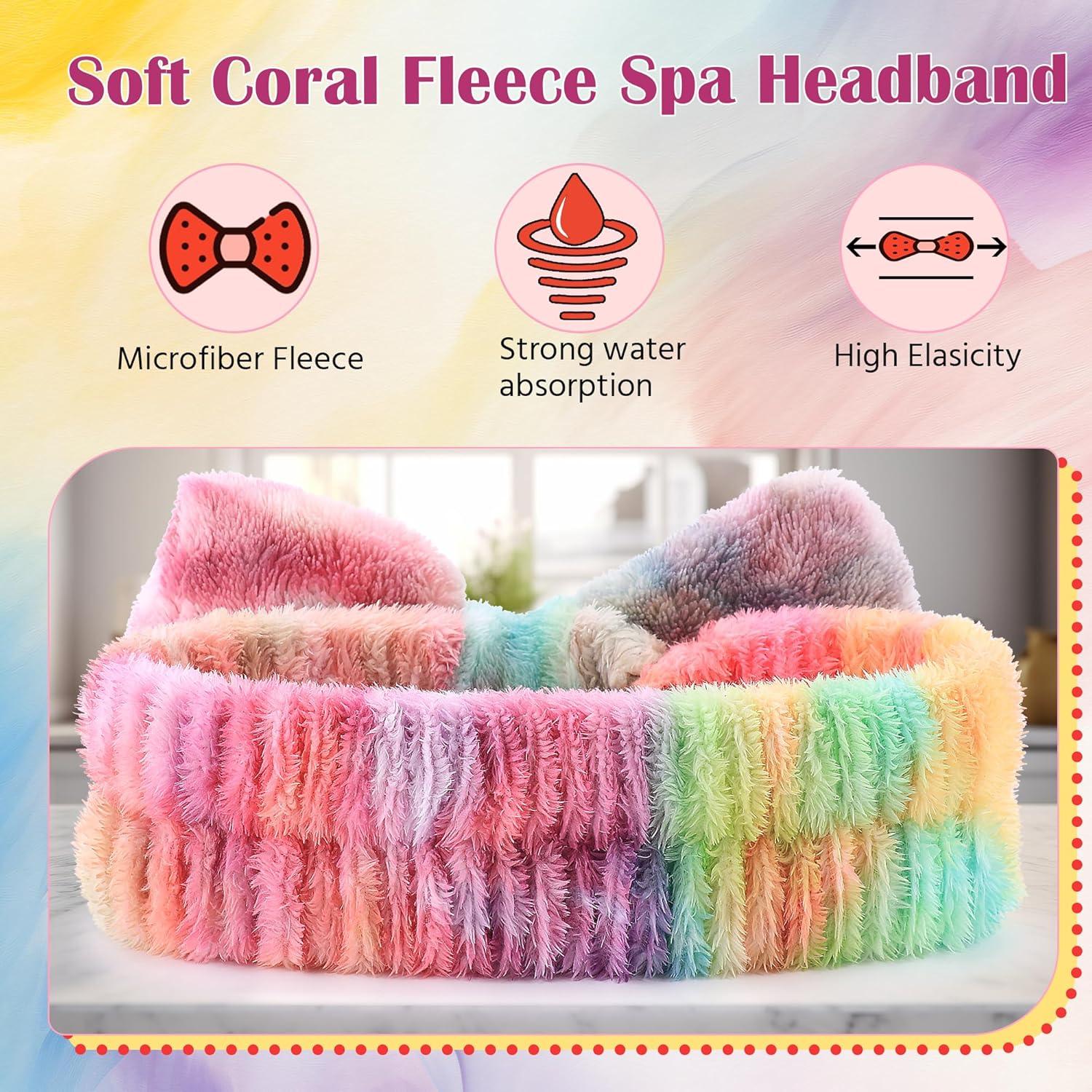 Conjunto de Diademas y Máscaras de Ojos WSYUB - 28 Piezas Coloridas